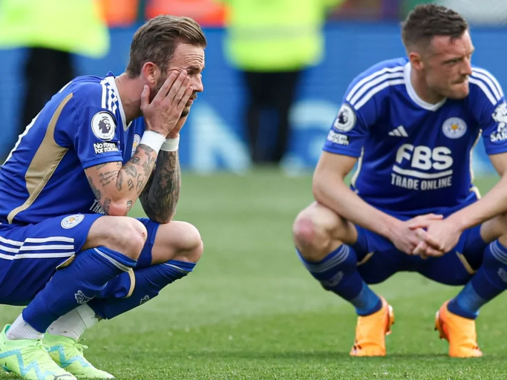 Leicester City relegated 2025