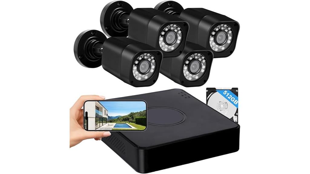 1080p wired camera system