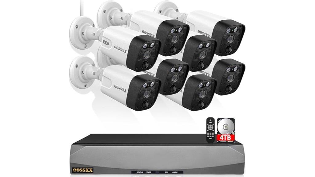 4k outdoor security camera