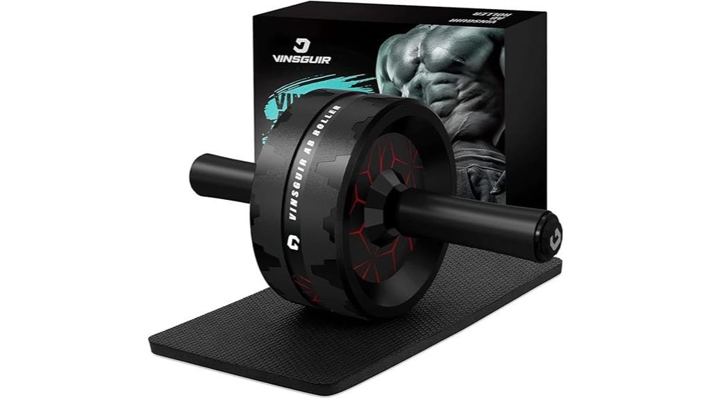 ab roller wheel exercise