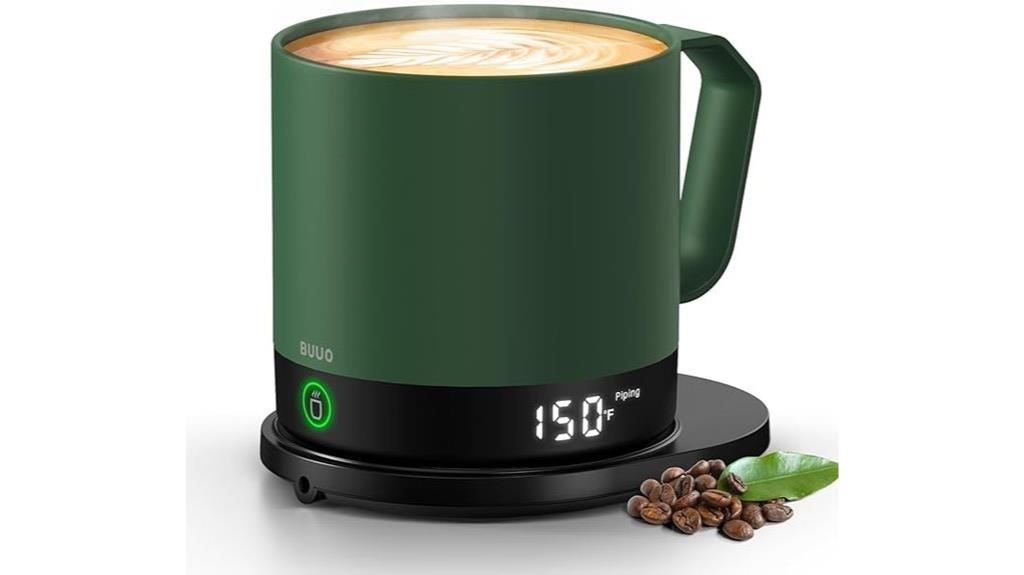 adjustable temperature coffee mug