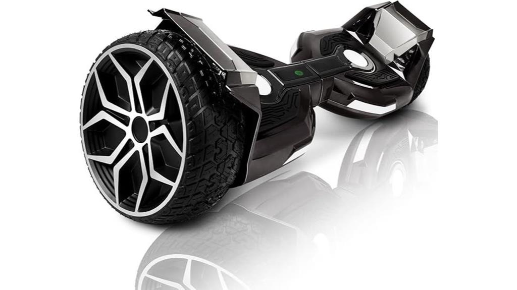 all terrain hoverboard with bluetooth