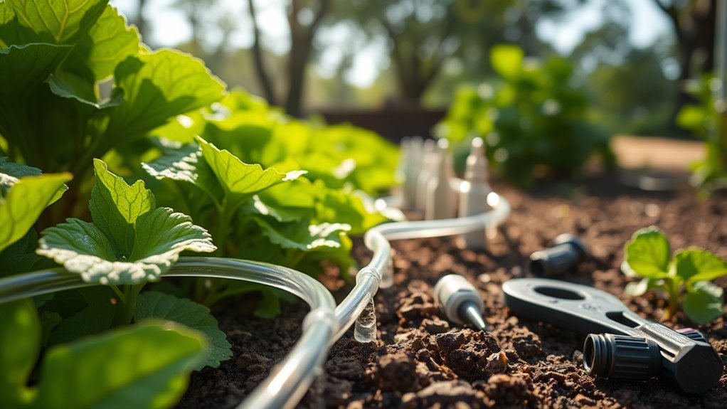 assembling drip irrigation system