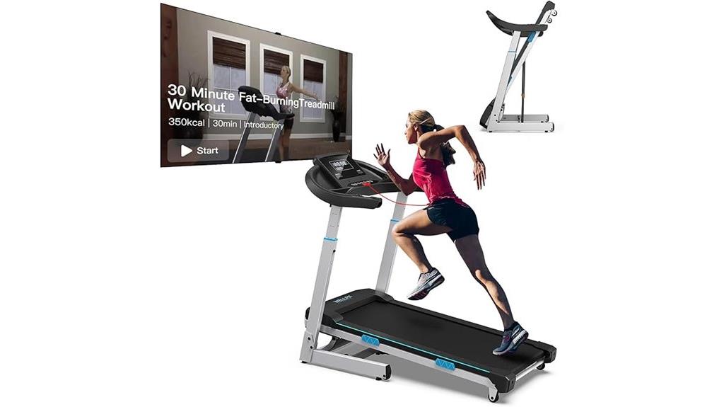 auto incline treadmill features