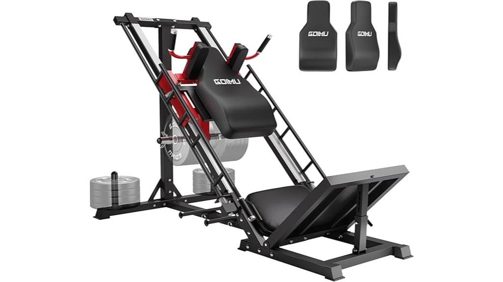 back support hack squat