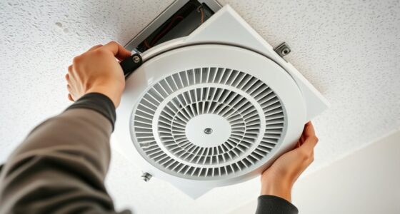 bathroom fan installation instructions