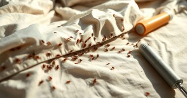 bed bug identification and removal
