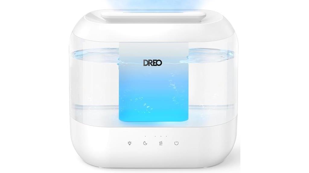 bedroom top fill humidifier
