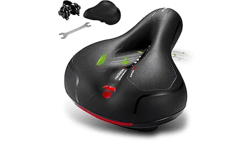 bike seat with memory foam