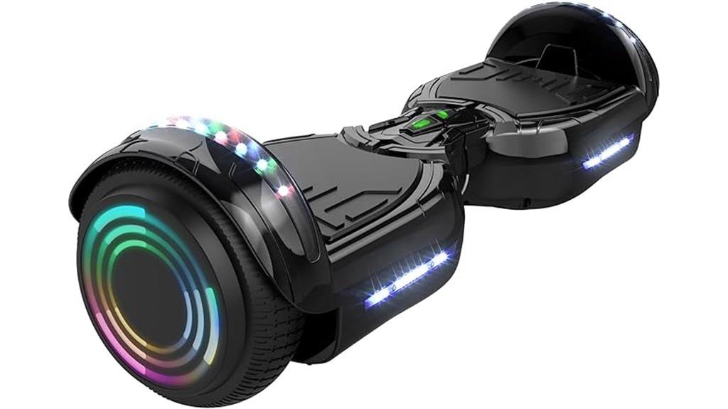 bluetooth led wheel hoverboard