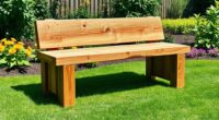build a garden bench