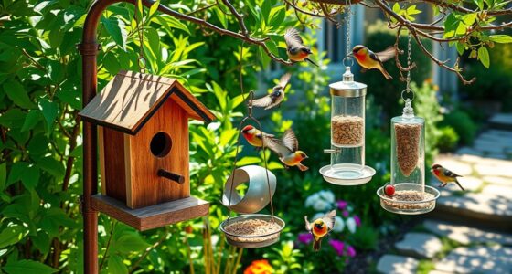 build attract feed birds