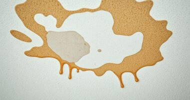ceiling water stain causes
