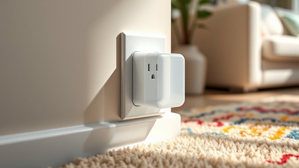 child proof outlets and cords