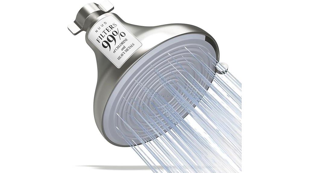 chlorine removing shower head