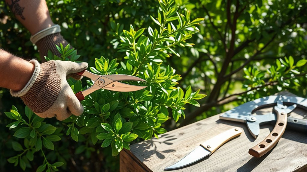choose appropriate pruning tools