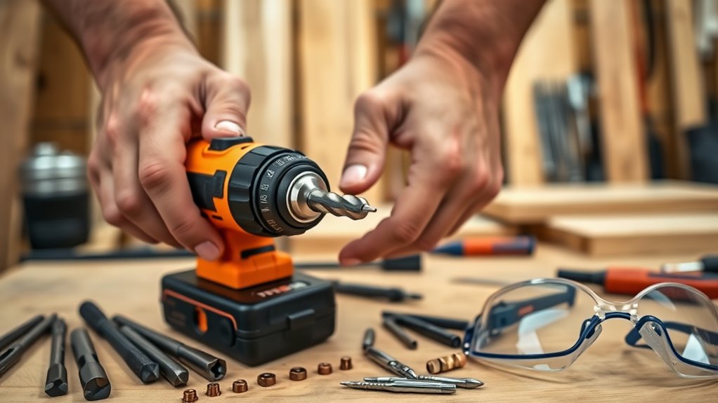 choose correct drill accessories