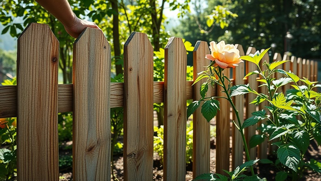 choosing durable garden fencing