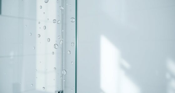 cleaning cloudy glass doors