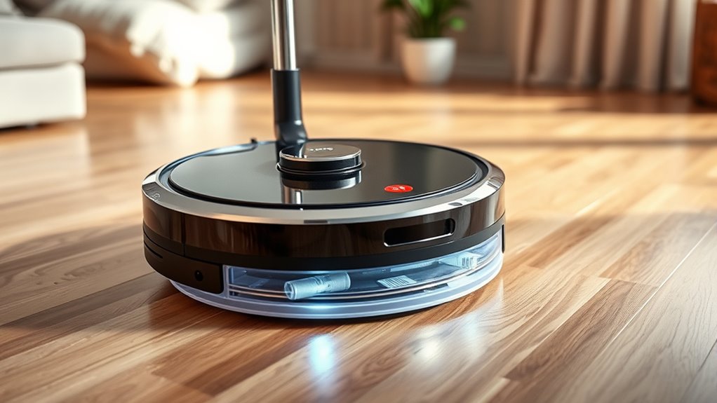 cleaning efficiency and convenience