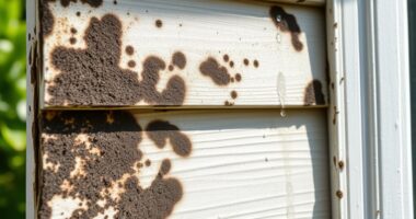 cleaning exterior mold buildup