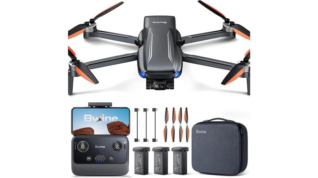 compact 4k drone with gimbal