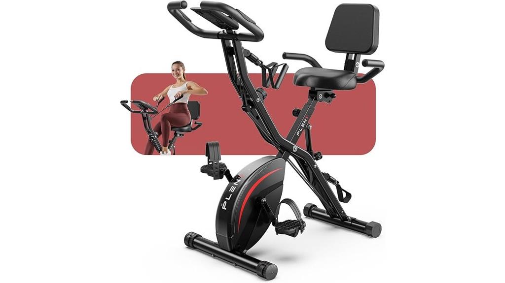 compact folding exercise bike