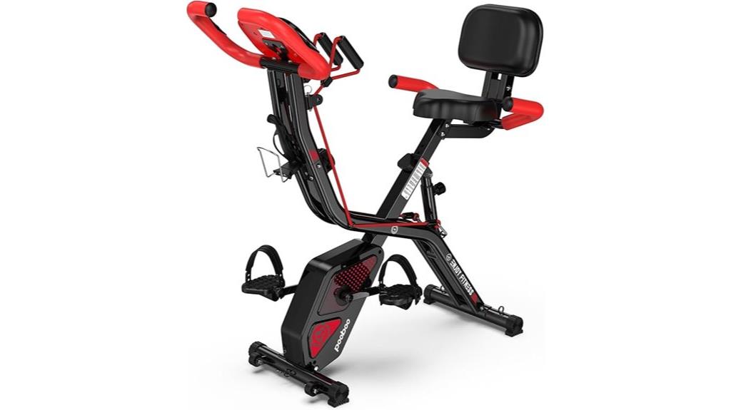 compact home exercise bike