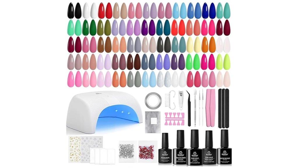 complete 55 color gel kit