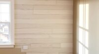 create shiplap wood wall