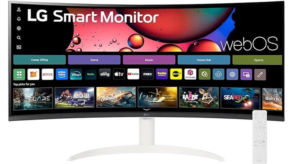 curved qhd smart monitor