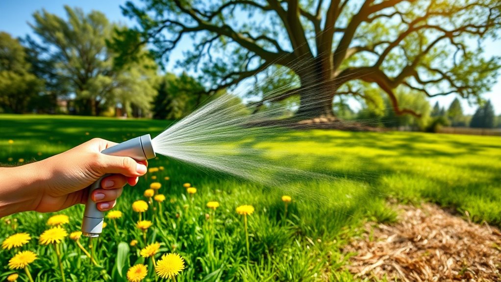 deep infrequent summer watering