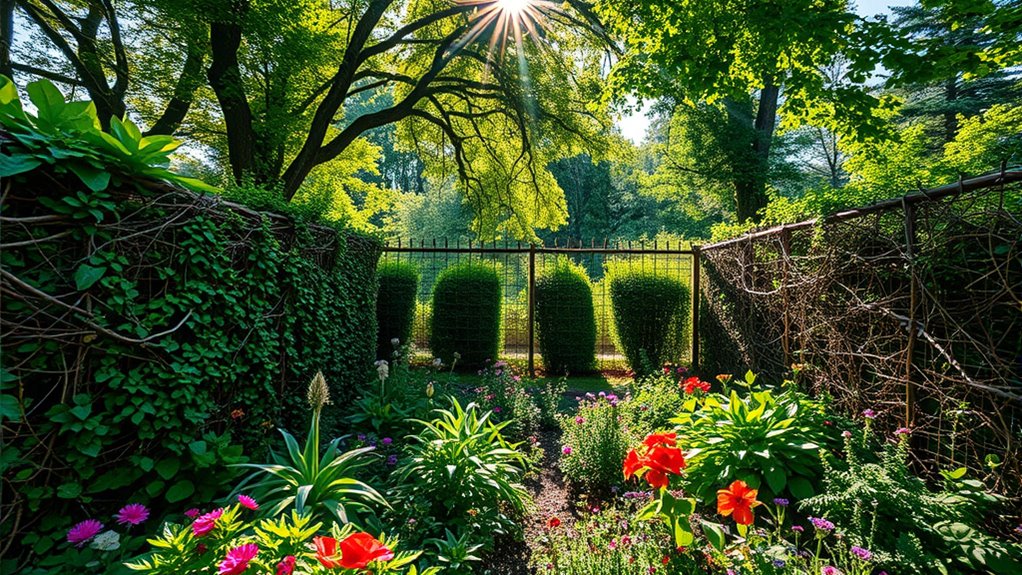 deer resistant garden barriers