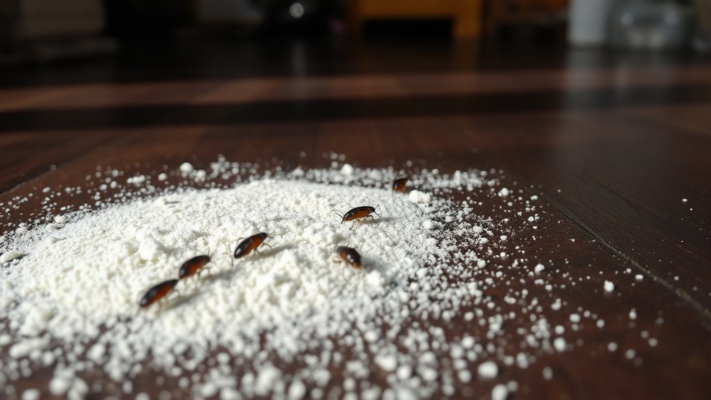 dehydrate cockroaches effectively