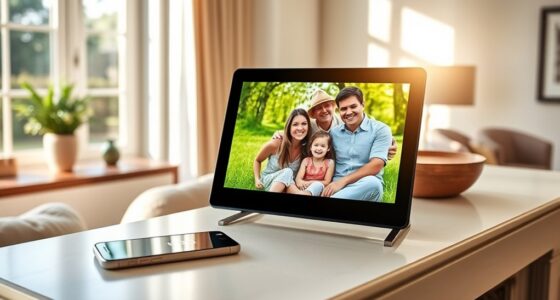 digital photo frames with email sharing