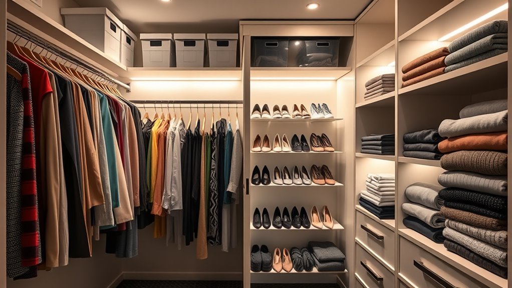 diy closet organization tips