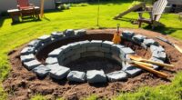 diy outdoor fire pit