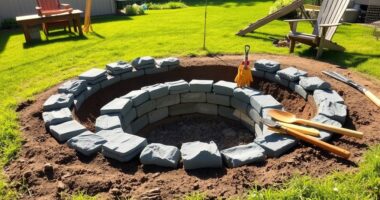 diy outdoor fire pit