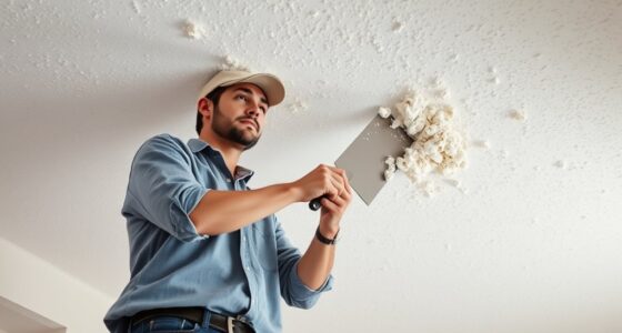 diy popcorn ceiling removal