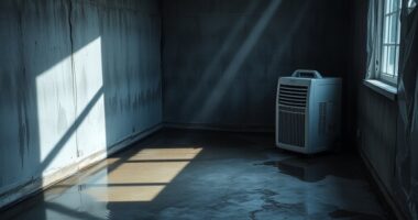 drying and waterproofing basement
