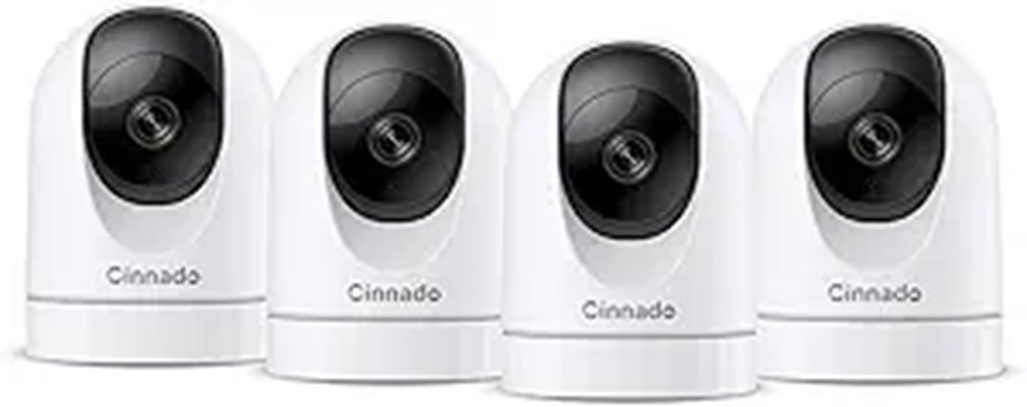 dual wifi indoor cameras