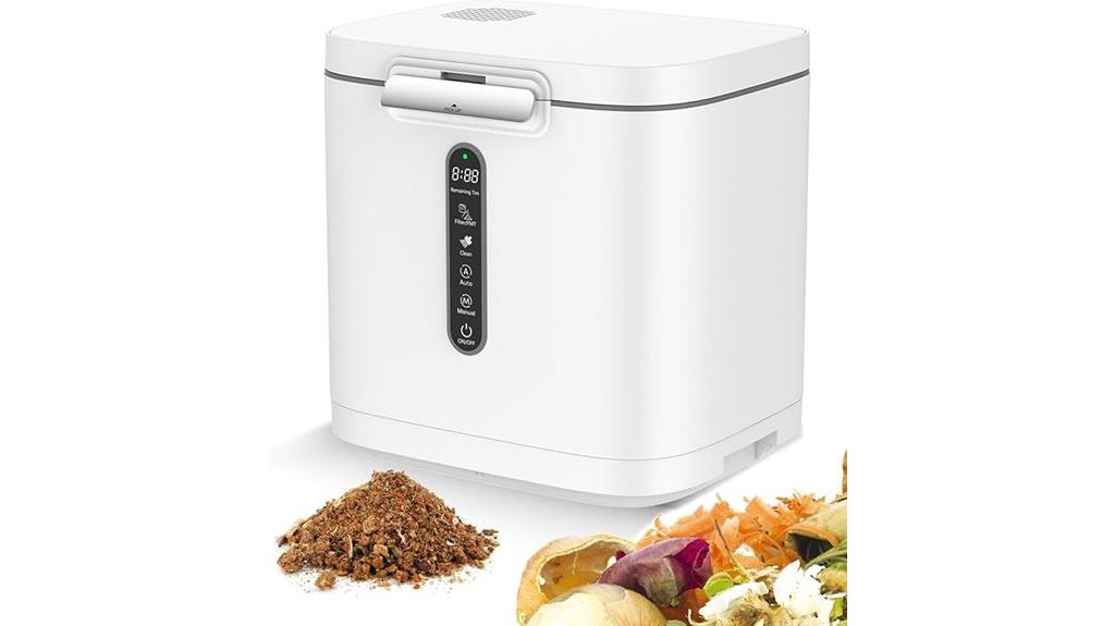 electric kitchen compost bin