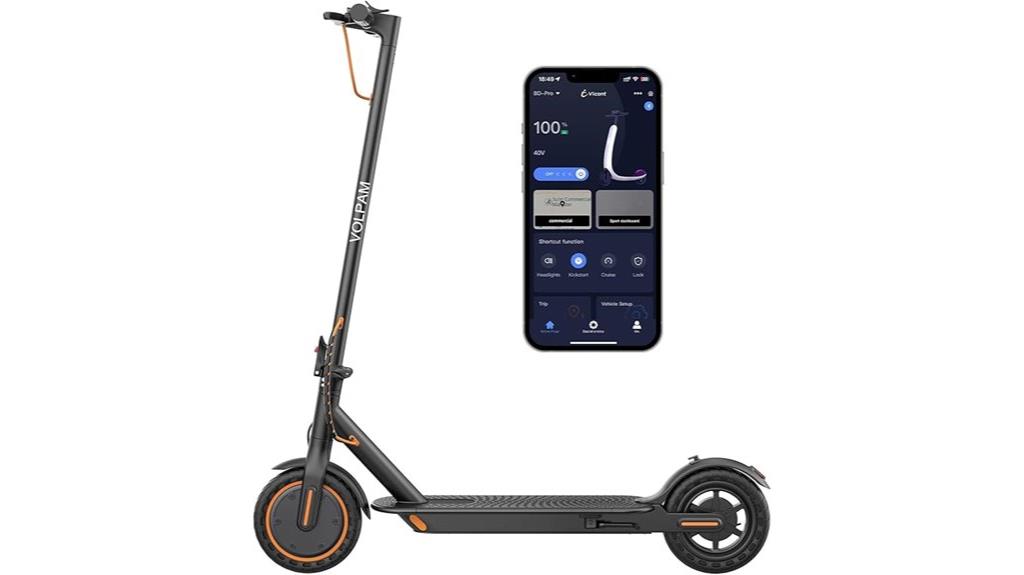 electric scooter with powerful motors