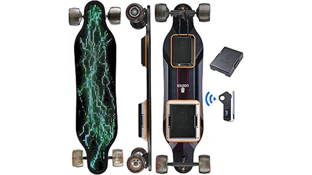 electric skateboard with remote