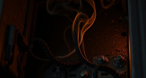 electrical wiring burning smell