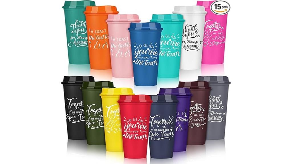 employee gift travel tumbler