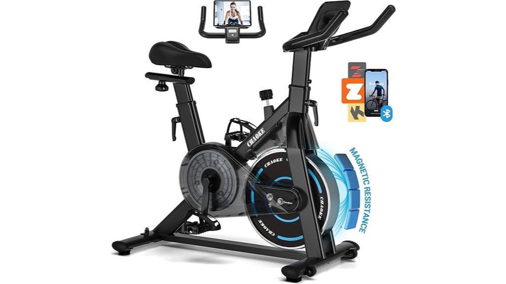 exercise bike with lcd