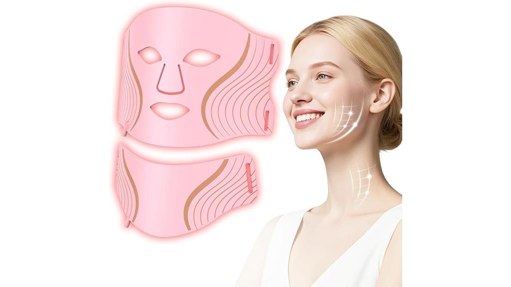 facial and neck redlight mask