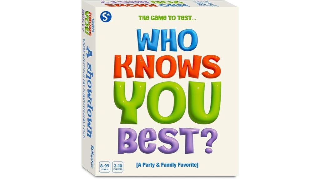 family knowledge card game