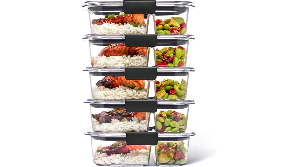 five pack brilliance containers
